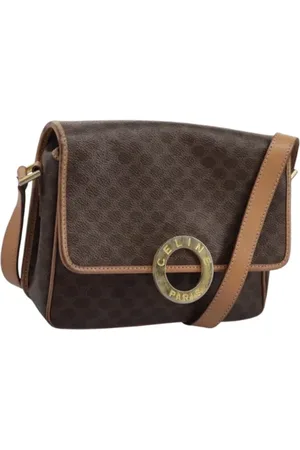 Céline Pre-owned, Dame, Brun, ONE SIZE, Uld, Pre-owned Laeder celine-tasker