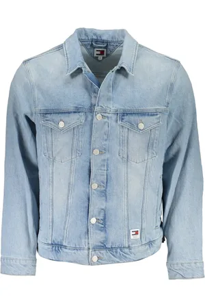 Tommy Hilfiger Jakke, Herre, Blå, L, Bomuld, Tøj