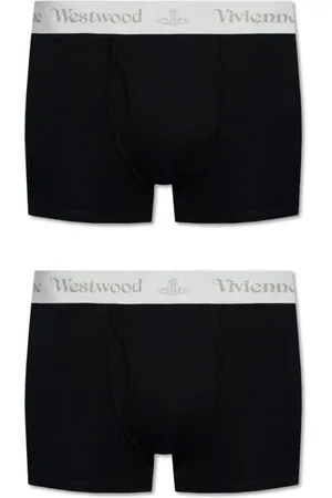 Vivienne Westwood Undertøj, Herre, Sort, S, Grå Band Boxershorts