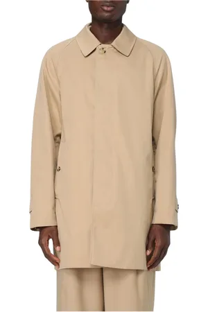 Burberry Frakke, Herre, , M, Bomuld, Klassisk Trenchcoat Stil