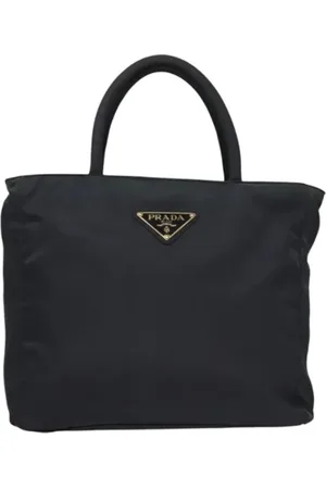 Prada Pre-owned, Dame, Blå, ONE SIZE, Nylon, Pre-owned nylon hndtasker