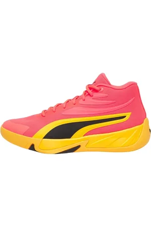 PUMA Sko, Herre, Lyserød, 48 EU, Sunset Glow Court Pro Sneakers