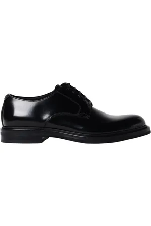 Dolce & Gabbana Sko, Herre, Sort, 40 EU, Læder, Klassiske Læder Brogue Sko