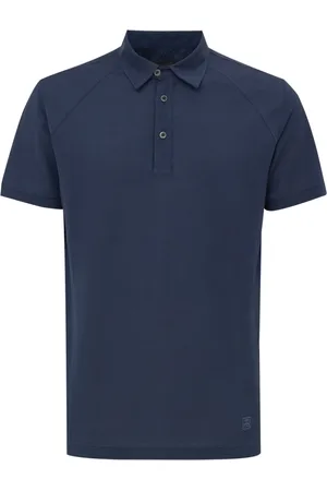 corneliani Top, Herre, Blå, L, Bomuld, Navy Polo Shirt Classic Collar