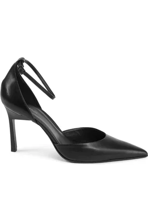 Calvin Klein Sko, Dame, Sort, 39 EU, Læder, Italienske Læder Elegante Pumps