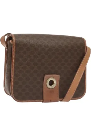 Céline Pre-owned, Dame, Brun, ONE SIZE, Uld, Pre-owned Laeder celine-tasker