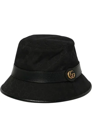 Gucci Tilbehør, Herre, Sort, M, Uld, Luksus Designer Stilfuld Hat