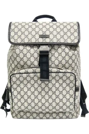 Gucci Pre-owned, unisex, , ONE SIZE, Tyl, Pre-owned Canvas rygsaekke