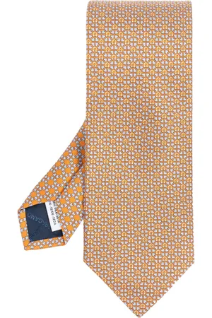 Salvatore Ferragamo Tilbehør, Herre, , ONE SIZE, Silkeslips