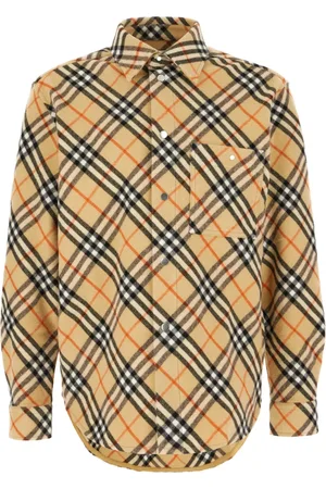 Burberry Skjorte, Herre, , XL, Uld, Stilfulde Skjorter Samling
