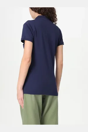 Ralph Lauren Top, Dame, Blå, XL, Bomuld, Polo Julie