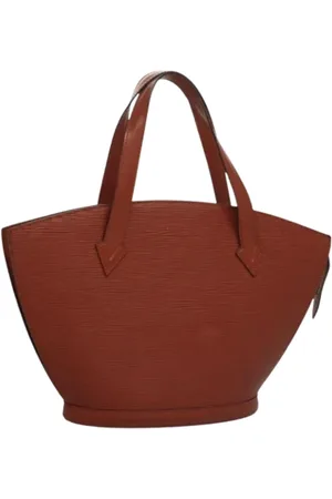LOUIS VUITTON Pre-owned, Dame, Brun, ONE SIZE, Tyl, Pre-owned Laeder louis-vuitton-tasker