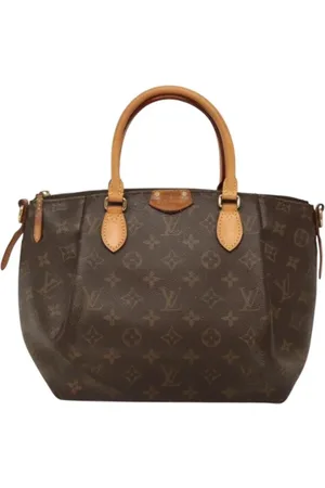 LOUIS VUITTON Pre-owned, Dame, Brun, ONE SIZE, Uld, Pre-owned canvas tasker