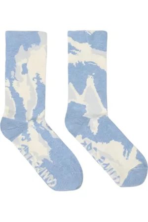 Camper Undertøj, Herre, Flerfarvet, S, Uld, TieDye Crew Socks
