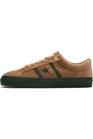 Converse Sko, Herre, Brun, 42 1/2 EU, Academy Pro Green Sneakers