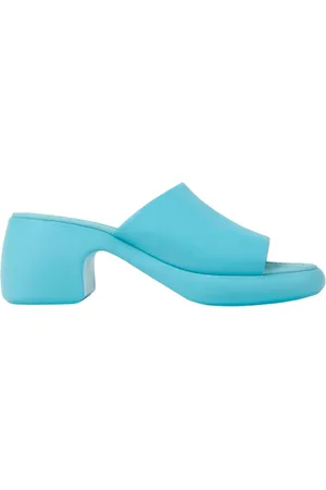 Camper Sko, Dame, Blå, 37 EU, Chunky Heel Blå Sandal