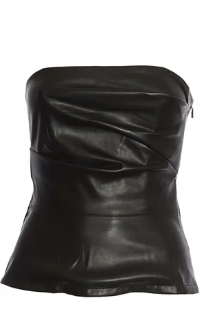 ROTATE Top, Dame, Sort, S, Sort Bustier Top