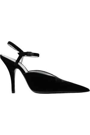 Serafini Sko, Dame, Sort, 37 EU, Velvet Pointed Heels