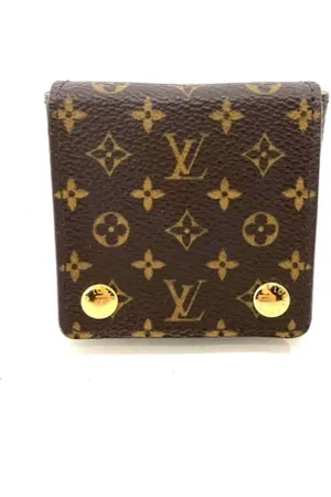 LOUIS VUITTON Pre-owned, Dame, Brun, ONE SIZE, Tyl, Pre-owned canvas tasker