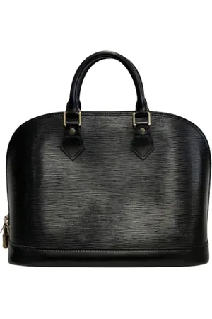 LOUIS VUITTON Pre-owned, Dame, Sort, ONE SIZE, Tyl, Pre-owned Laeder louis-vuitton-tasker
