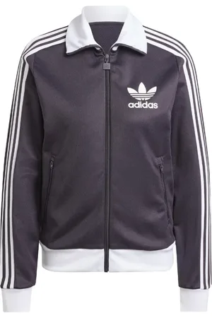adidas Sweathshirts & Hoodies, Dame, Lilla, S, Bomuld, Beckenbauer Track Top Aurora Black