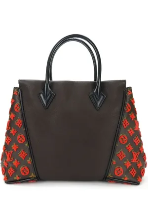 LOUIS VUITTON Pre-owned, Dame, Brun, ONE SIZE, Tyl, Pre-owned Laeder totes