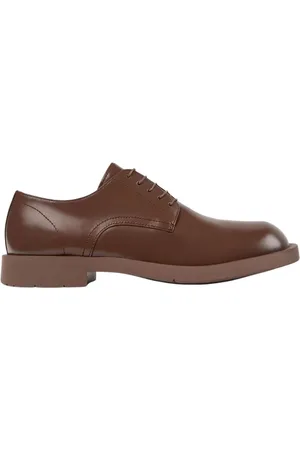 Camper Sko, Herre, Brun, 45 EU, Læder, Brun Brogue Snøresko