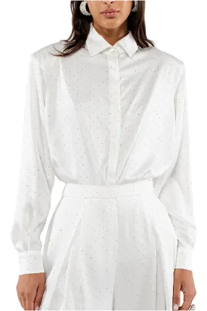ACTUALEE Bluser & Skjorter, Dame, Hvid, XS, Elegant Bright Casual Skjorter