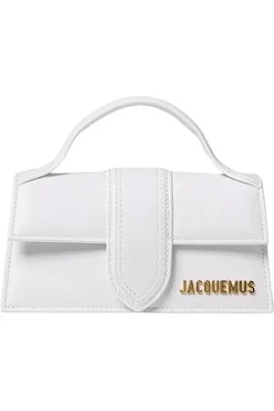 Jacquemus Taske, Dame, Hvid, ONE SIZE, Uld, Elegant Lang Clutch Taske
