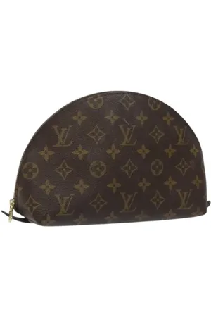 LOUIS VUITTON Pre-owned, Dame, Brun, ONE SIZE, Tyl, Pre-owned Canvas pouches