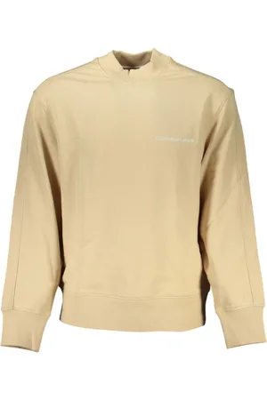Calvin Klein Sweathshirts & Hoodies, Herre, , L, Bomuld, Logo Sweatshirt Rund Hals