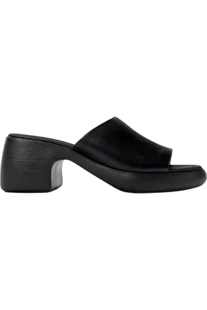 Camper Sko, Dame, Sort, 35 EU, Sort Platform Sandal til Kvinder