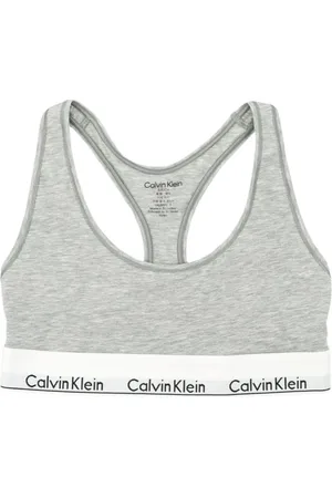 Calvin Klein Sport, Dame, Grå, L, Lingeri Sæt med Mesh Detaljer