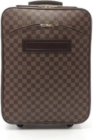 LOUIS VUITTON Pre-owned, Dame, Brun, ONE SIZE, Tyl, Pre-owned canvas tasker