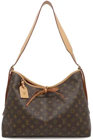 LOUIS VUITTON Pre-owned, Dame, Brun, ONE SIZE, Uld, Pre-owned Stof louis-vuitton-tasker