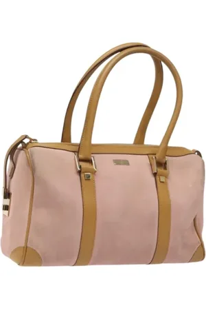 Gucci Pre-owned, Dame, Lyserød, ONE SIZE, Uld, Pre-owned Ruskind gucci-tasker