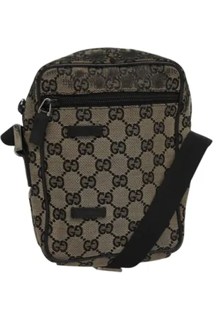 Gucci Pre-owned, Dame, , ONE SIZE, Uld, Pre-owned Canvas gucci-tasker