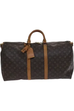 LOUIS VUITTON Pre-owned, Dame, Brun, ONE SIZE, Uld, Pre-owned canvas tasker