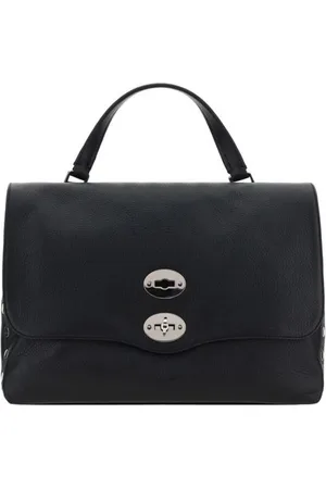 Zanellato Taske, Dame, Sort, ONE SIZE, Uld, Elegant Daily Postina taske med Swivel Hook