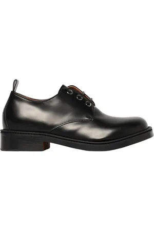 Alexander McQueen Sko, Herre, Sort, 42 EU, Sort Brogue Snøresko Oxfords