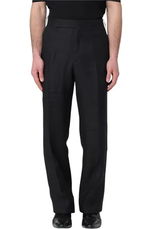 LARDINI Bukser, Herre, Sort, XL, Klassiske Formelle Bukser