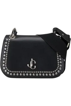Jimmy Choo Pre-owned, Dame, Sort, ONE SIZE, Tyl, Pre-owned Laeder hndtasker