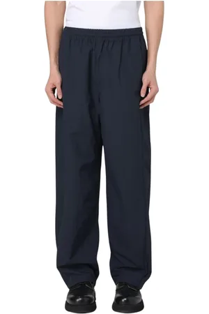 AMBUSH Bukser, Herre, Blå, L, Nylon, Nylon Straight Leg Bukser