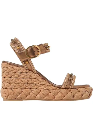 VALENTINO GARAVANI Sko, Dame, Brun, 36 EU, Brun Kilehæl Designer Sko