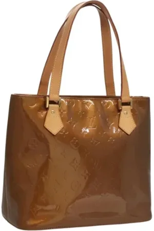LOUIS VUITTON Pre-owned, Dame, Brun, ONE SIZE, Tyl, Pre-owned Laeder louis-vuitton-tasker