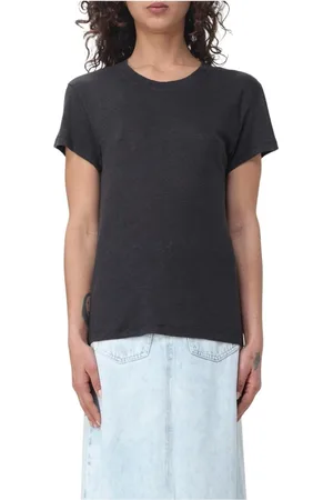 IRO Top, Dame, Sort, S, Sort kortærmet T-shirt