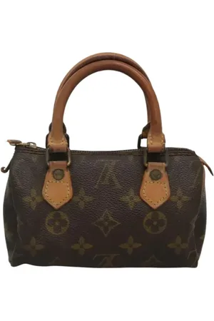 LOUIS VUITTON Pre-owned, Dame, Brun, ONE SIZE, Tyl, Pre-owned canvas håndtasker