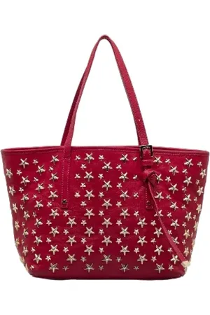 Jimmy Choo Pre-owned, Dame, Lyserød, ONE SIZE, Tyl, Pre-owned Laeder hndtasker