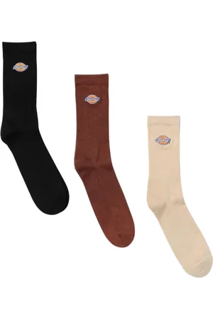 Dickies Undertøj, Herre, Flerfarvet, ONE SIZE, Uld, Stilfulde Crew Socks Pakke