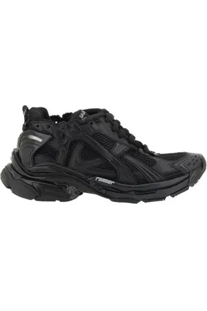 Balenciaga Sko, Herre, Sort, 43 EU, Polyester, Moderne Platform Sneakers